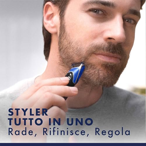 Gillette Styler Rasoio Elettrico Barba All-In-One, Rade, Regola, Rifinisce, 1 Rasoio Gillette, Con Tecnologia Braun E Impugnatura EasyGrip Per Un'Incredibile Precisione E Comfort - Prova pratica