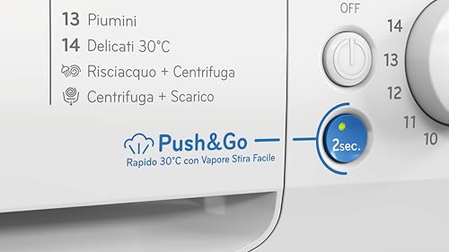 Indesit BWA 81496X WV IT – Lavatrice 8 Kg, Carica Frontale, Libera Installazione, 1400 Giri/min, Classe A, Ciclo PODS, Vapore, 59,5 x 63 x 84,5 cm - Dettaglio recensione 4