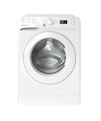 Indesit BWA 81496X WV IT – Lavatrice 8 Kg, Carica Frontale, Libera Installazione, 1400 Giri/min, Classe A, Ciclo PODS, Vapore, 59,5 x 63 x 84,5 cm - Design e materiali