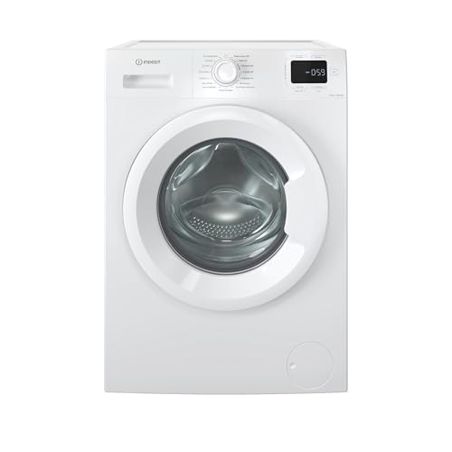 Indesit IM 1072 MY TIME IT – Lavatrice 10 Kg, Carica Frontale, Libera Installazione, 1200 Giri/min, Classe A, Vapore, Cicli Rapidi, AcquaFlex, Antimacchia, 84,5 x 60 x 58 cm - Design e materiali