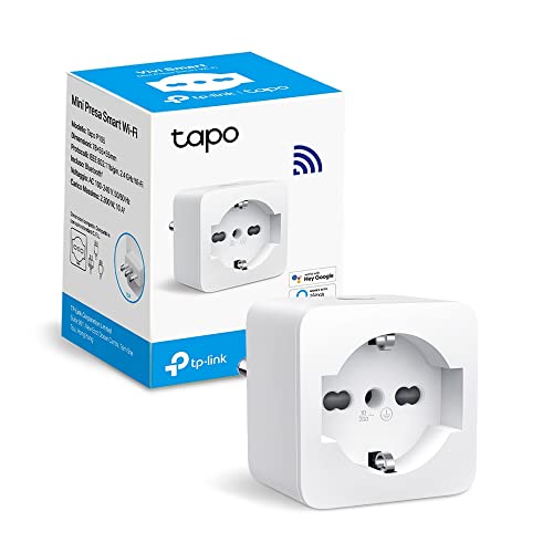 Tapo P105 - Presa Smart Italiana, WiFi Intelligente Smart Plug, Controllo Vocale, Compatibile con Alexa e Google Home, Controllo Remoto Tramite APP Tapo, Tempo di Preselezione - Design e materiali